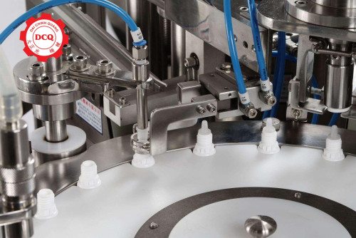 Máy Chiết Rót Đóng Nút Siết Nắp Tự Động (3 trong 1)