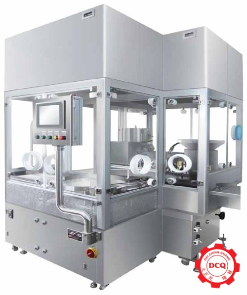 Máy Chiết Rót Và Đóng Nút Bột Lọ (Vial) Tự Động