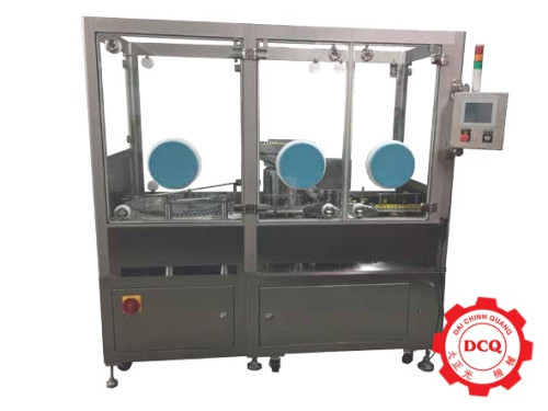 Máy Chiết Rót Và Đóng Nút Chất Lỏng Lọ (Vial) Tự Động