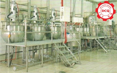 Máy Nấu Trộn Gia Nhiệt Trực Tiếp / Hơi Nước