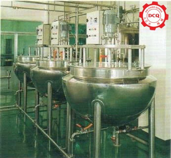 Máy Nấu Trộn Gia Nhiệt Trực Tiếp / Hơi Nước