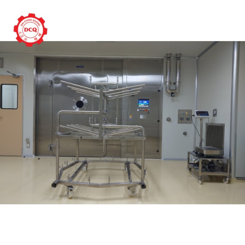 Hệ Thống Trạm Rửa Và Sấy Thùng IBC Tự Động
