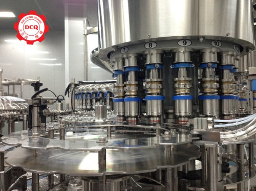 Máy Chiết Rót Chai Tự Động (Hệ Thống Rửa – Chiết – Xiết Nắp 3 trong 1)