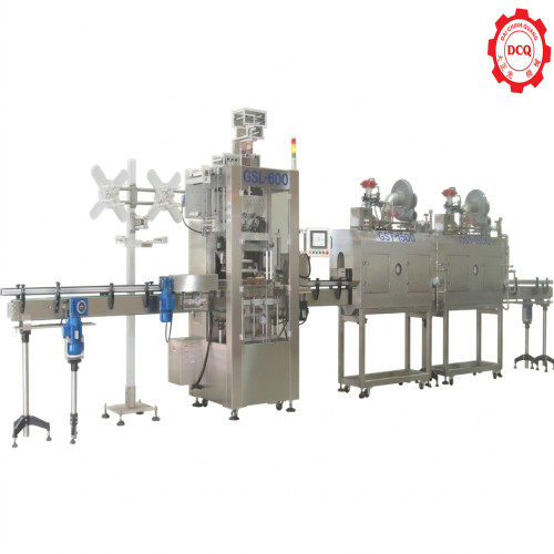 Máy dán nhãn màng co tự động